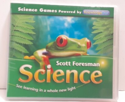 Scott Foresman Science Games Powered By Knowledge Box Windows Brand New Sealed