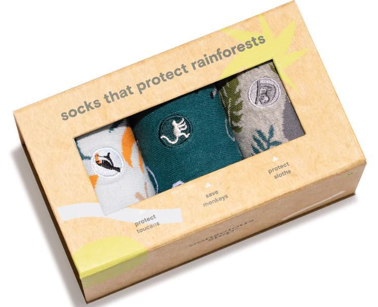 That Protect Rainforests Gift Box 3 Pack  By Conscious Step
