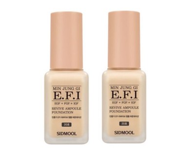 SIDMOOL Min Jung Gi E.F.I Revive Ampoule Foundation #No.20 40g+40g