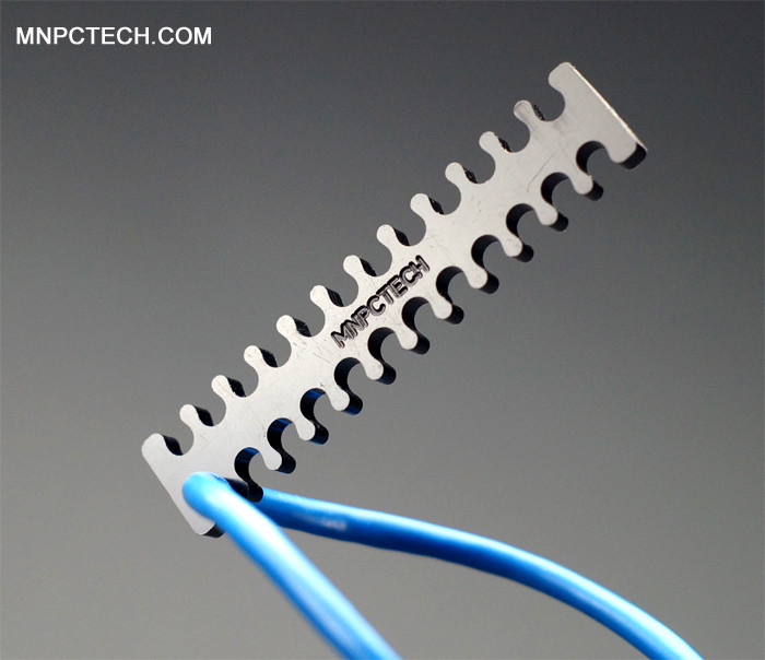 24 slot Mnpctech Ethernet Data Network Router Server Rack Cable Comb HP Dell