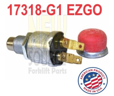 17318-G1 FOR EZGO GOLF CART BOAT HORN BUTTON NUT+CAP+SEALED SWITCH TO006 R