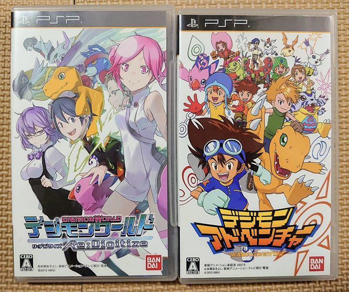Digimon Adventure & Digimon World Re:Digitize (2Games) PSP