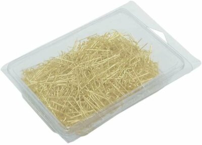 888 Display USA Silver or Gold U-Pins Jewelry Display Chain Pad Showcase