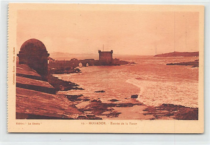 Maroc - Mogador Essaouira - EntrÃ©E De La Passe - Ed. La Civette 19
