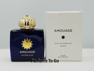 Amouage INTERLUDE WOMAN 3.4oz (100ml) EDP Spray NEW TESTER w/Magnetic Cap (Oman)