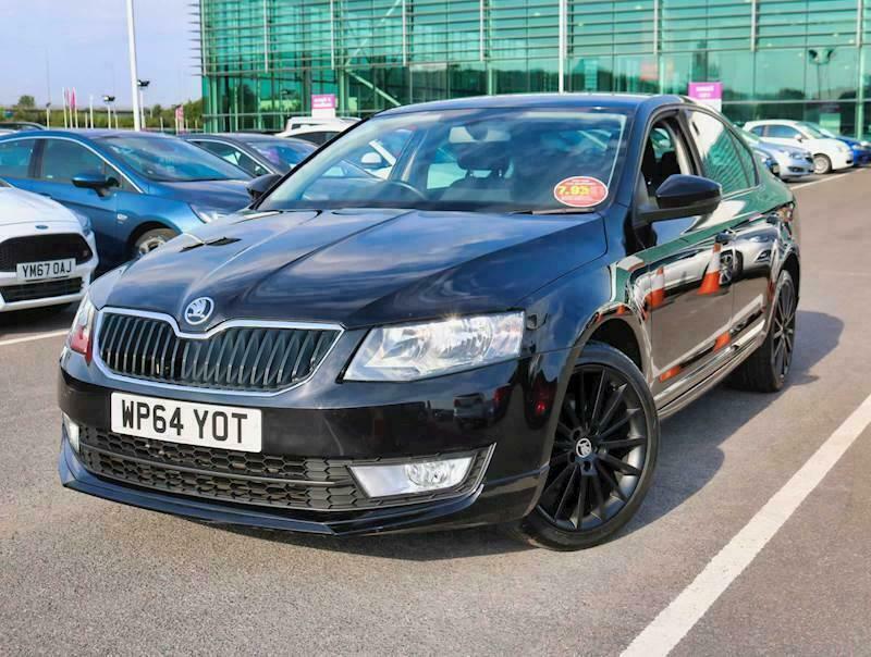 Black skoda octavia