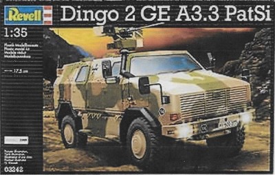 Partially Started Dingo 2 GE A33 PatSi 135 Scale Revell