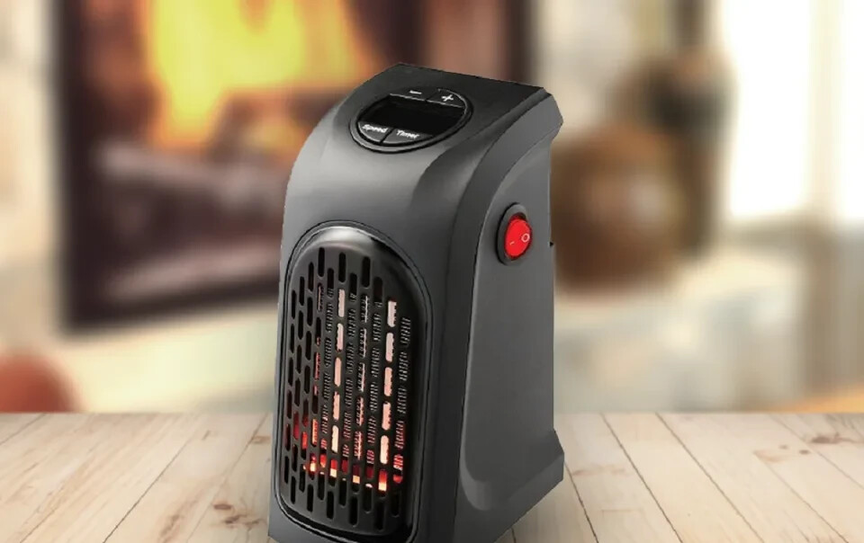 Stufa Elettrica 350w Portatile Stufetta Presa Elettrica Scaldino cir