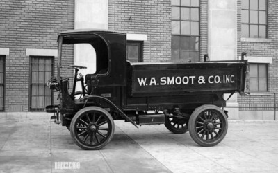 Transportation Photo/Early 1920's AUTOCAR DUMP/SMOOTS & CO./4x6 B&W Photo Rpt.