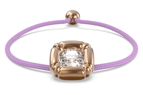 Браслет из белого хрусталя Swarovski Dulcis 5617983