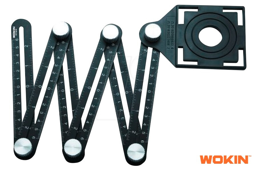 LOCALIZZATORE GUIDA PERFORAZIONE FORO PIASTRELLE PIASTRELLA 25 40 45 mm WOKIN