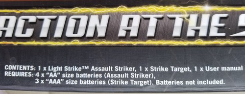 Wowwee Light Strike Assault Striker Orange brand new in box G.A.R. 023 see photo