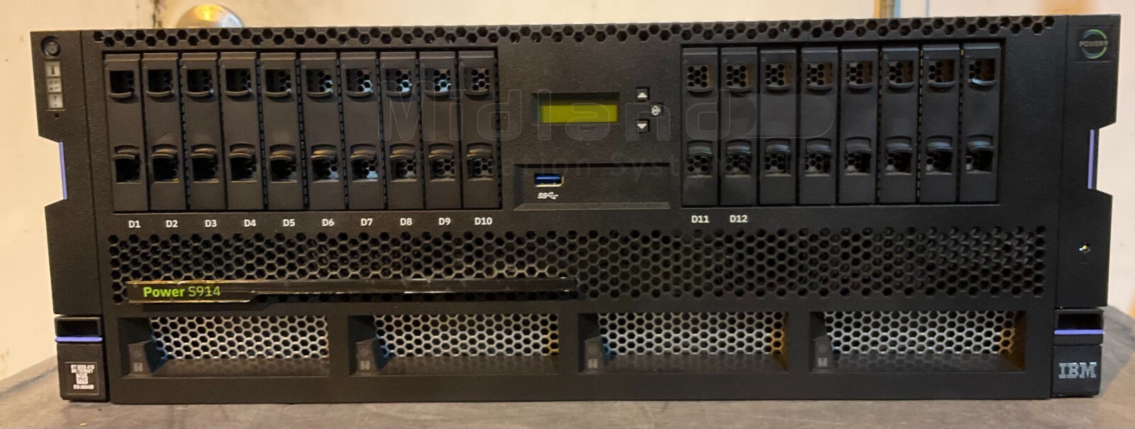 IBM 9009-41G Power System S914 with EP51 6-Core 3.8 GHz AIX