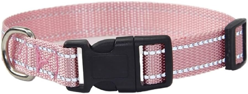 Dog Collars, Adjustable Reflective Dog Collar for Training Dogs, No Pull Dog Cho