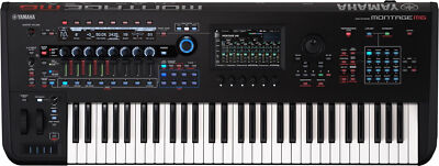 Yamaha MONTAGE M6 2nd Gen 61-key Flagship Synthesizer with FSX Action