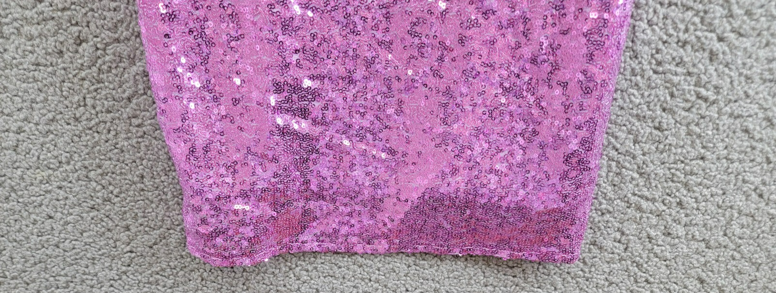 With Jules Sleeveless Sequin Bodycon Dress Big Girls L Lilac Round Neck Pullover - Picture 4 of 15