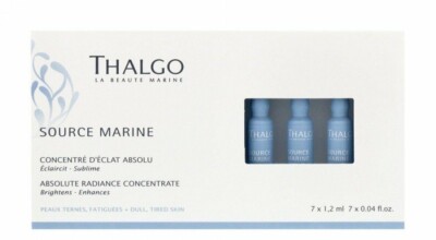Thalgo Source Marine Absolute Radiance Concentrate 7pack 0.04oz/1.2ml NEW IN BOX