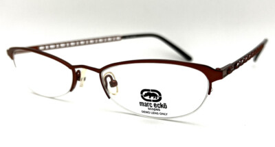 New Marc Ecko Eyeglasses Ecko 3002 Copper 52-18-145 With Generic Case