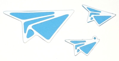 Paper Airplanes Models Flight Aircraft Classroom Planes Metal Dies Standard Thin