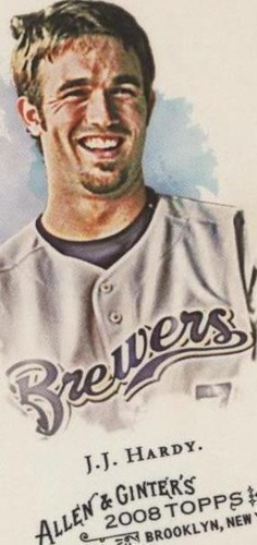 2008 Topps Allen & Ginter's - J.J. Hardy #143