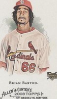 2008 Topps Allen & Ginter's - Brian Barton #6