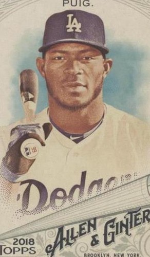 2018 Topps Allen & Ginter - Yasiel Puig #68