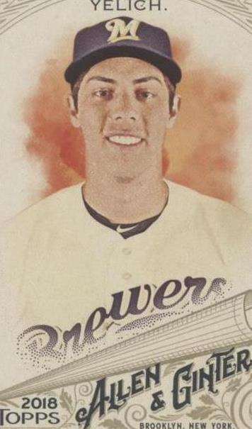 2018 Topps Allen & Ginter - Christian Yelich #75