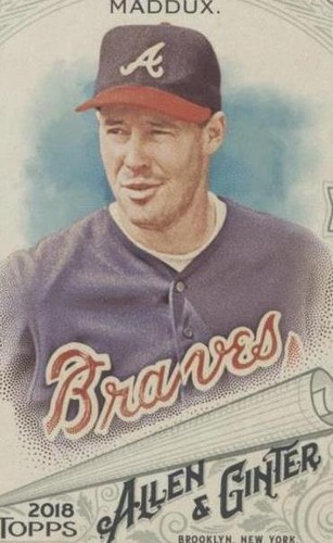 2018 Topps Allen & Ginter - Greg Maddux #131