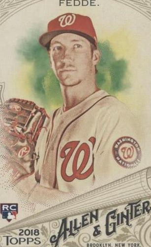 2018 Topps Allen & Ginter - Erick Fedde #323