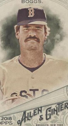 2018 Topps Allen & Ginter - Wade Boggs #289
