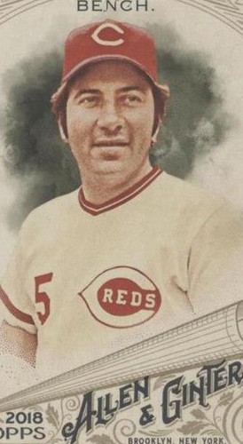 2018 Topps Allen & Ginter - Johnny Bench #133