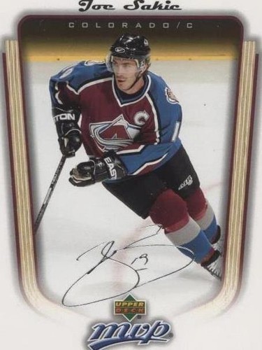 2005-06 Upper Deck MVP - Joe Sakic #97