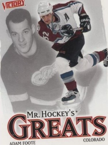 2001-02 Upper Deck Victory - Adam Foote #429
