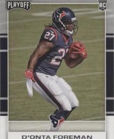 2017 Panini Playoff D'onta Foreman #212