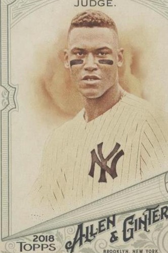 2018 Topps Allen & Ginter - Aaron Judge #7
