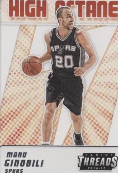 2016-17 Panini Threads - Manu Ginobili #5
