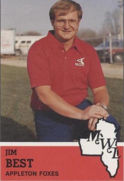 1983 Fritsch Midwest League Stars of Tomorrow - Jim Best #6
