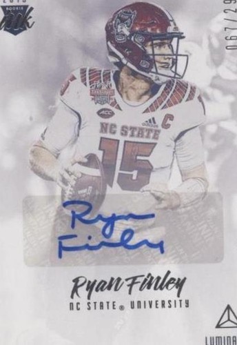 2019 Panini Luminance Ryan Finley #RI-RF