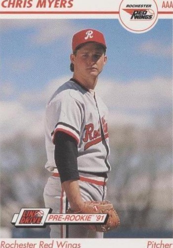 1991 Line Drive Pre-Rookie - Chris Myers #463