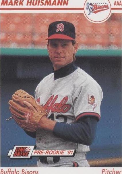 1991 Line Drive Pre-Rookie - Mark Huismann #30