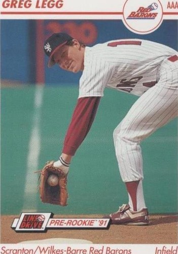 1991 Line Drive Pre-Rookie - Greg Legg #486