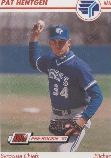 Line Drive 1991 pre-novato - Pat Hentgen #505