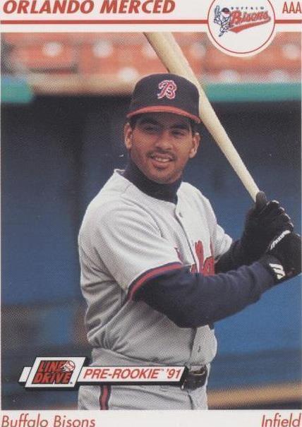 Line Drive 1991 pre-novato - Orlando Merced #35