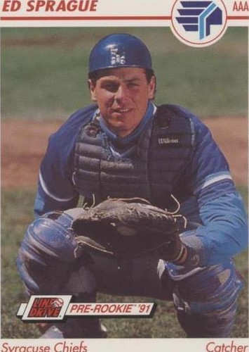 1991 Line Drive Pre-Rookie - Ed Sprague #518