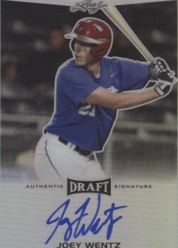 2016 Leaf Metal Draft - Joey Wentz #BA-JW1