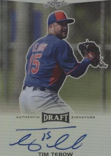 2016 Leaf Metal Draft - Tim Tebow #BA-TT2