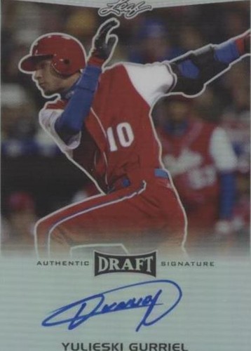 2016 Leaf Metal Draft - Yuli Gurriel #BA-YG1