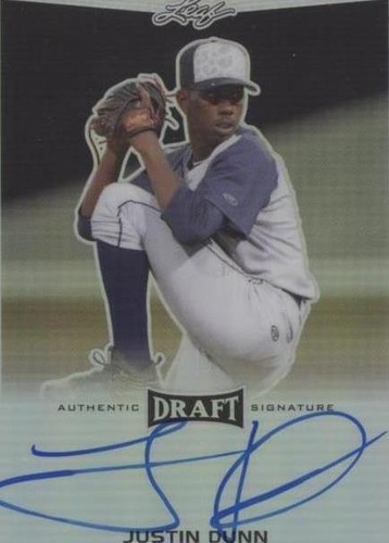 2016 Leaf Metal Draft - Justin Dunn #BA-JD1