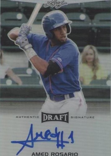 2016 Leaf Metal Draft - Amed Rosario #BA-AR1