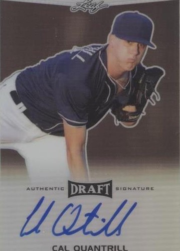 2016 Leaf Metal Draft - Cal Quantrill #BA-CQ1